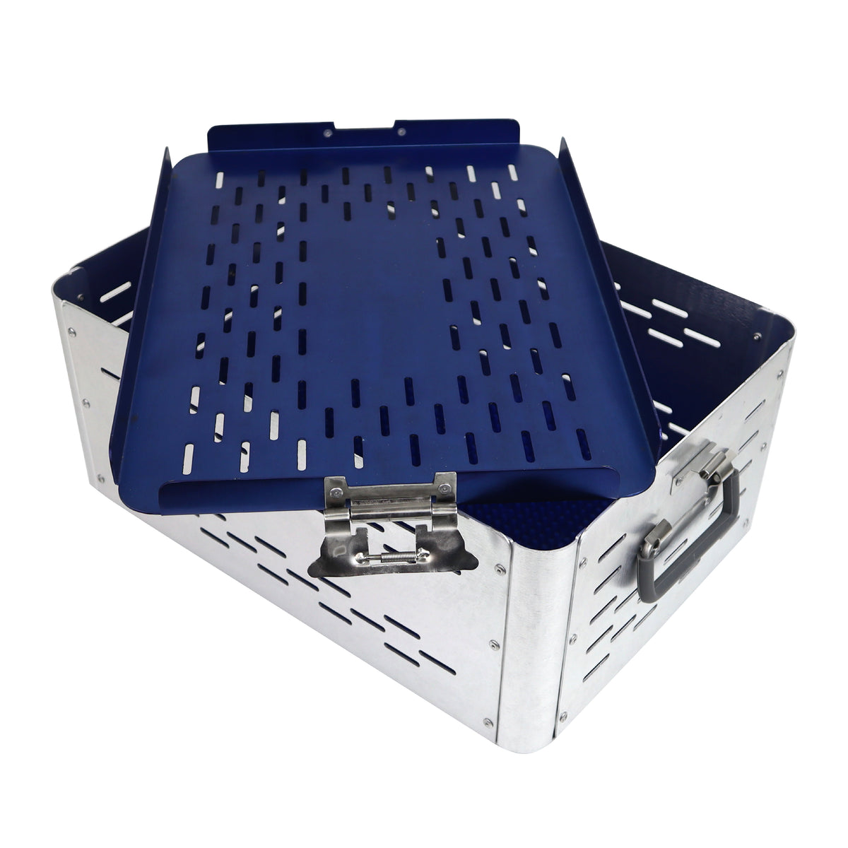 Perforated Sterilization Container – 363 × 252 × 148 mm