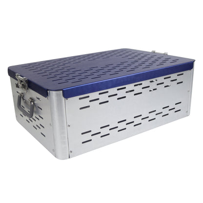 Perforated Sterilization Container – 421 × 296 × 153 mm