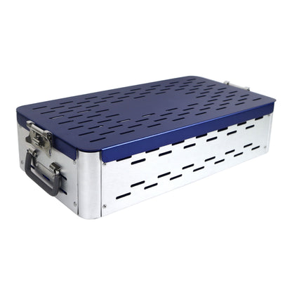 Perforated Sterilization Container – 402 × 215 × 97 mm