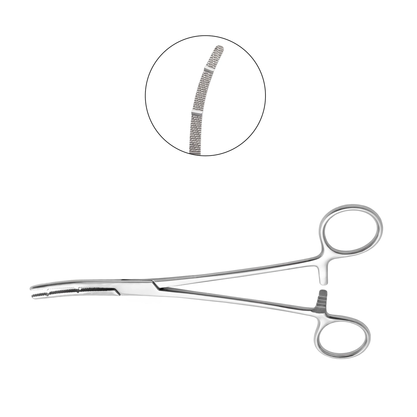 Heaney Haemostatic Forceps – 210mm / 8¼" | Hysterectomy Clamp