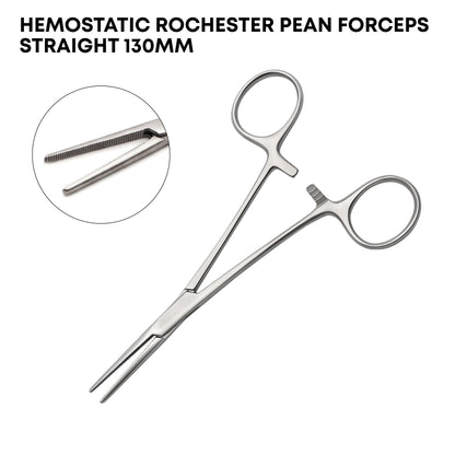 Rochester Pean Hemostatic Forceps 13cm – Surgical Clamp