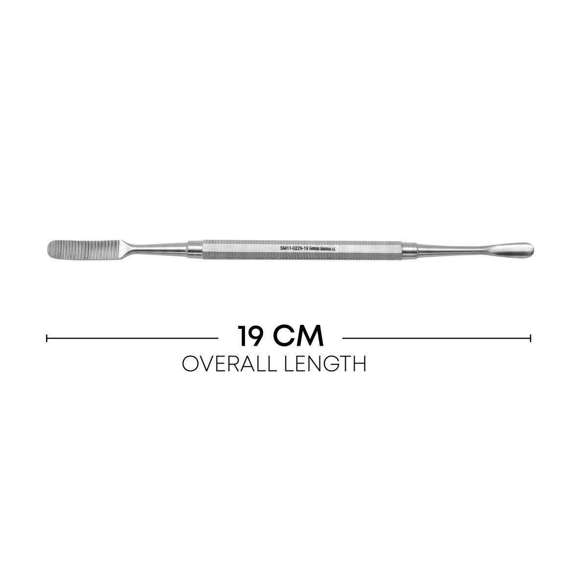Miller Bone File #52 – Double Ended Serrated, 19cm / 7½"