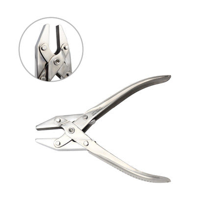 Flat Nose Plier – 18.5 cm | 7 ¼” | Parallel Grip