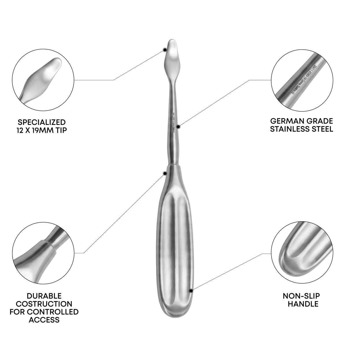 Chandler Bone Elevator – Orthopedic Periosteal Surgical Instrument