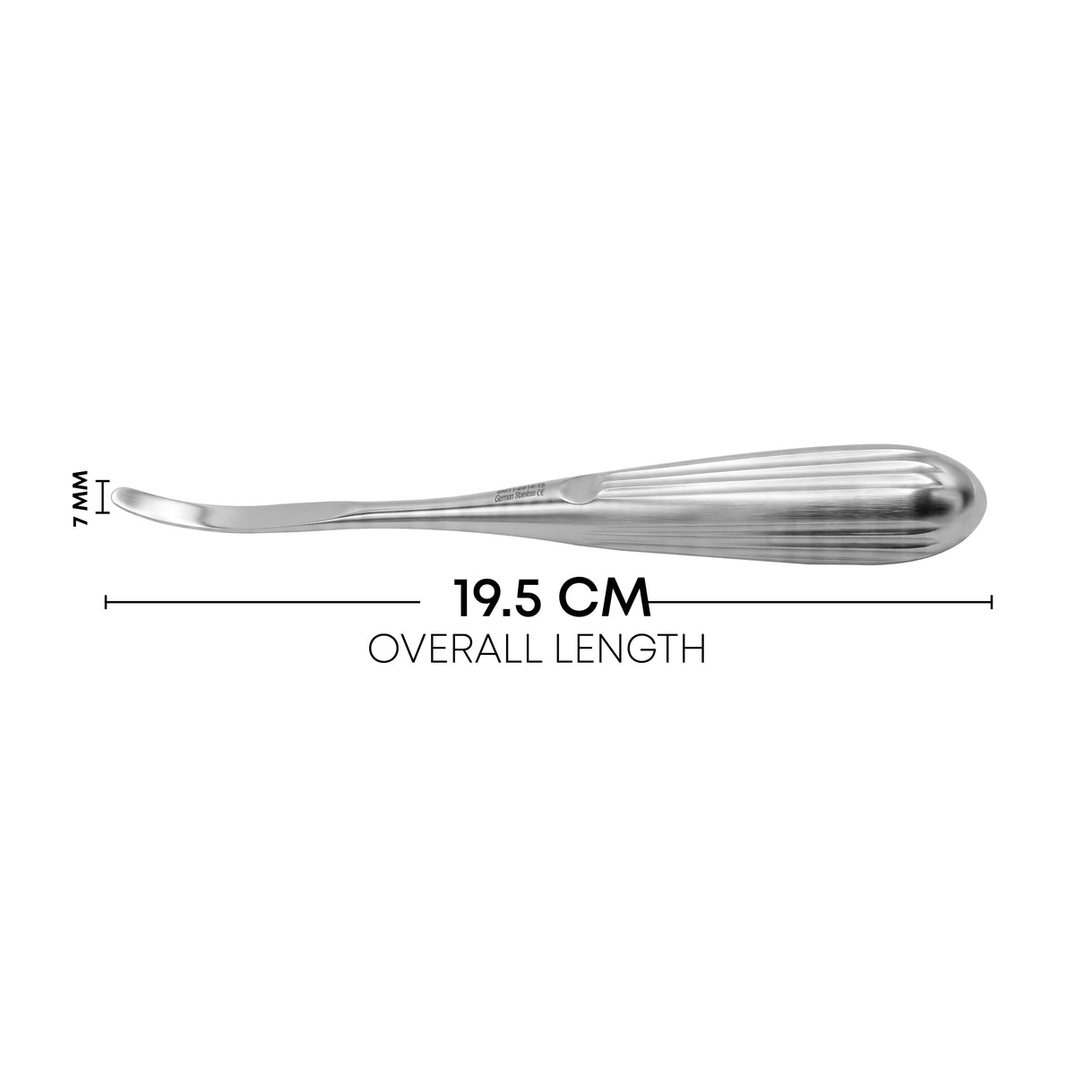 Crego Periosteal Elevator Blunt – Curved
