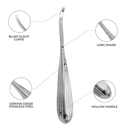 Crego Periosteal Elevator Blunt – Curved