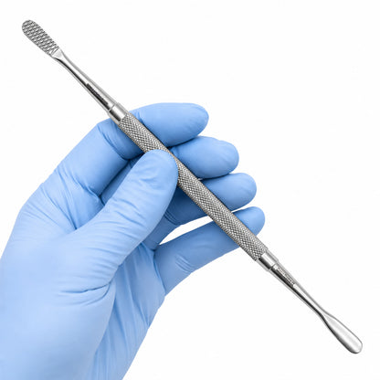 Bone File #12A Double Ended 18cm – 5mm Plain & Cross Serrated Orthopedic File