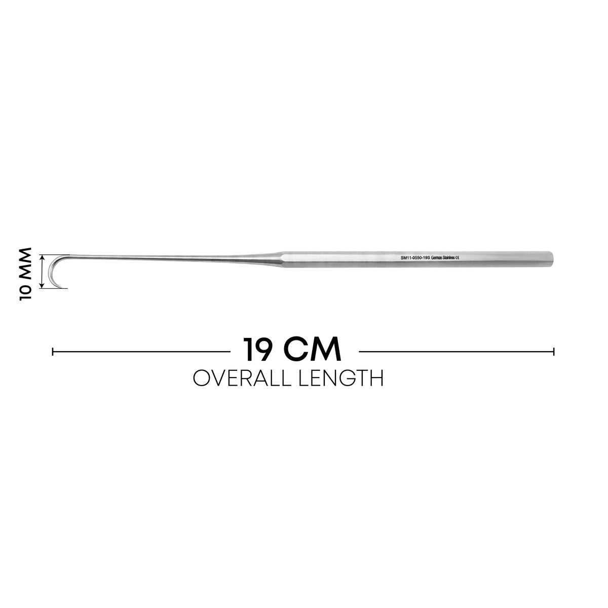 Bone Hook Sharp Grip Handle – Orthopedic Surgical Instrument