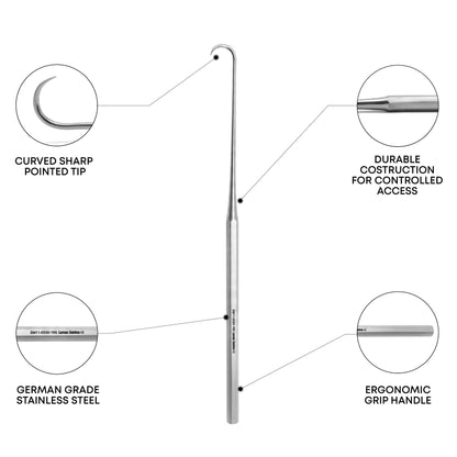 Bone Hook Sharp Grip Handle – Orthopedic Surgical Instrument