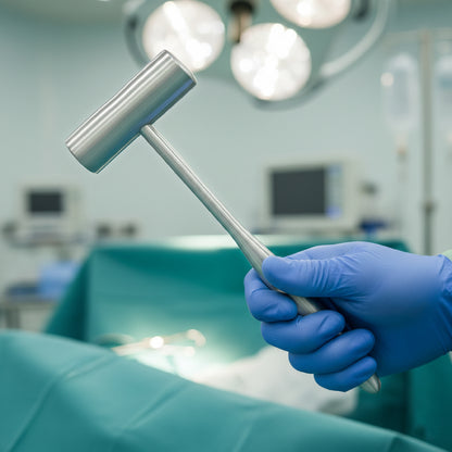 Williger Mallet 16.4cm (6½”) 20mm Ø 140g – Lead Filled Precision Surgical Mallet