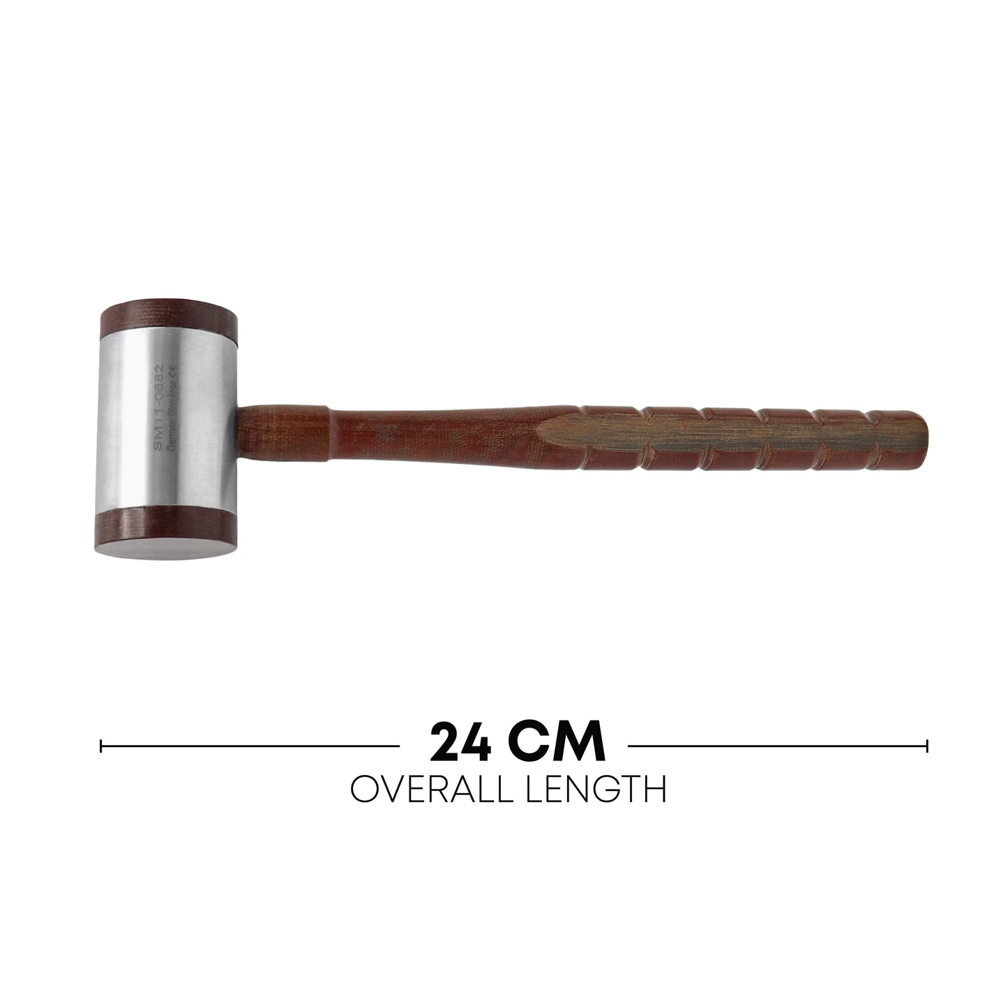 Surgical Mallet 24cm 9½” Fiber Disks & Handle 37mm Ø 370g