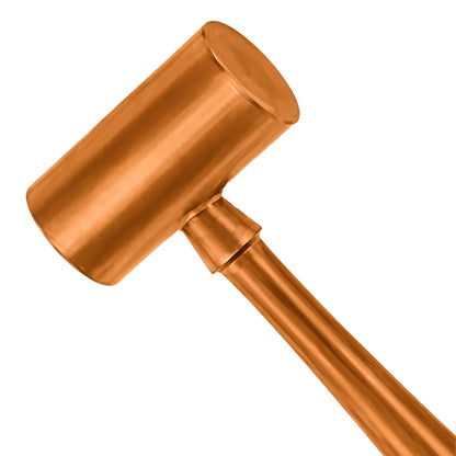Surgical Bone Mallet – 22cm, 30mm Head, 125g | Copper Finish