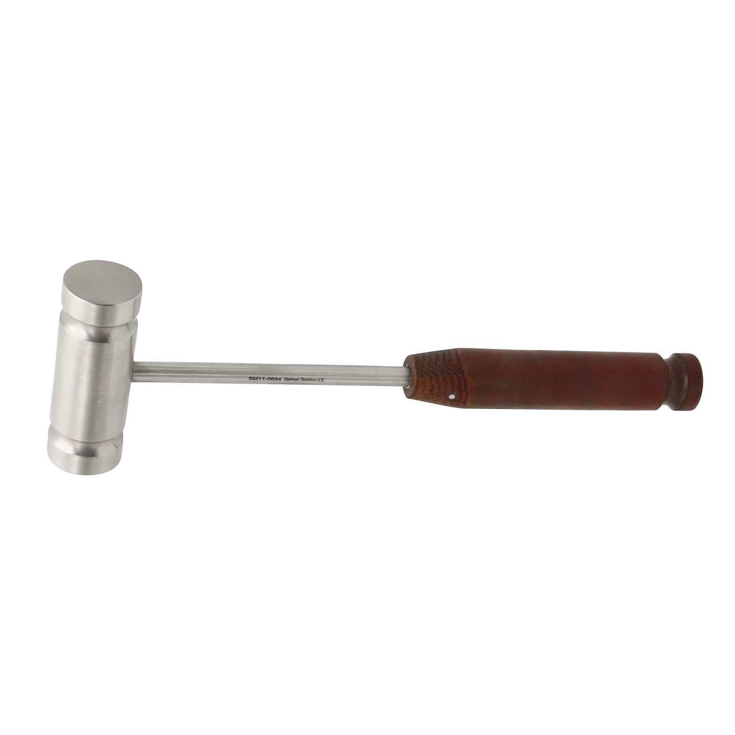 Surgical Mallet 26.5cm (10½”) 30mm Ø 450g – Heavy Duty German Grade Stainless Steel Orthopedic Mallet