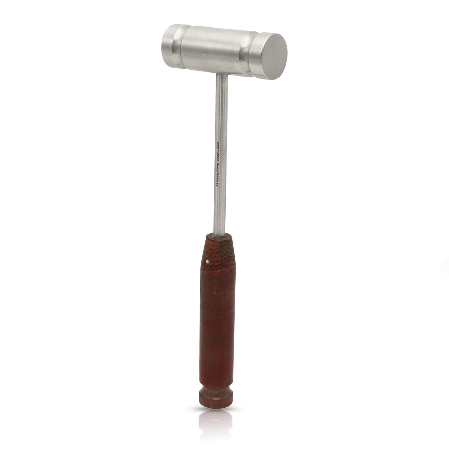 Surgical Mallet 26.5cm (10½”) 30mm Ø 450g – Heavy Duty German Grade Stainless Steel Orthopedic Mallet