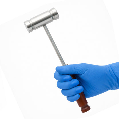 Surgical Mallet 26.5cm (10½”) 30mm Ø 450g – Heavy Duty German Grade Stainless Steel Orthopedic Mallet