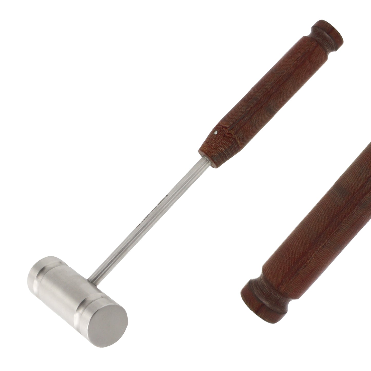 Surgical Mallet 26.5cm (10½”) 30mm Ø 450g – Heavy Duty German Grade Stainless Steel Orthopedic Mallet