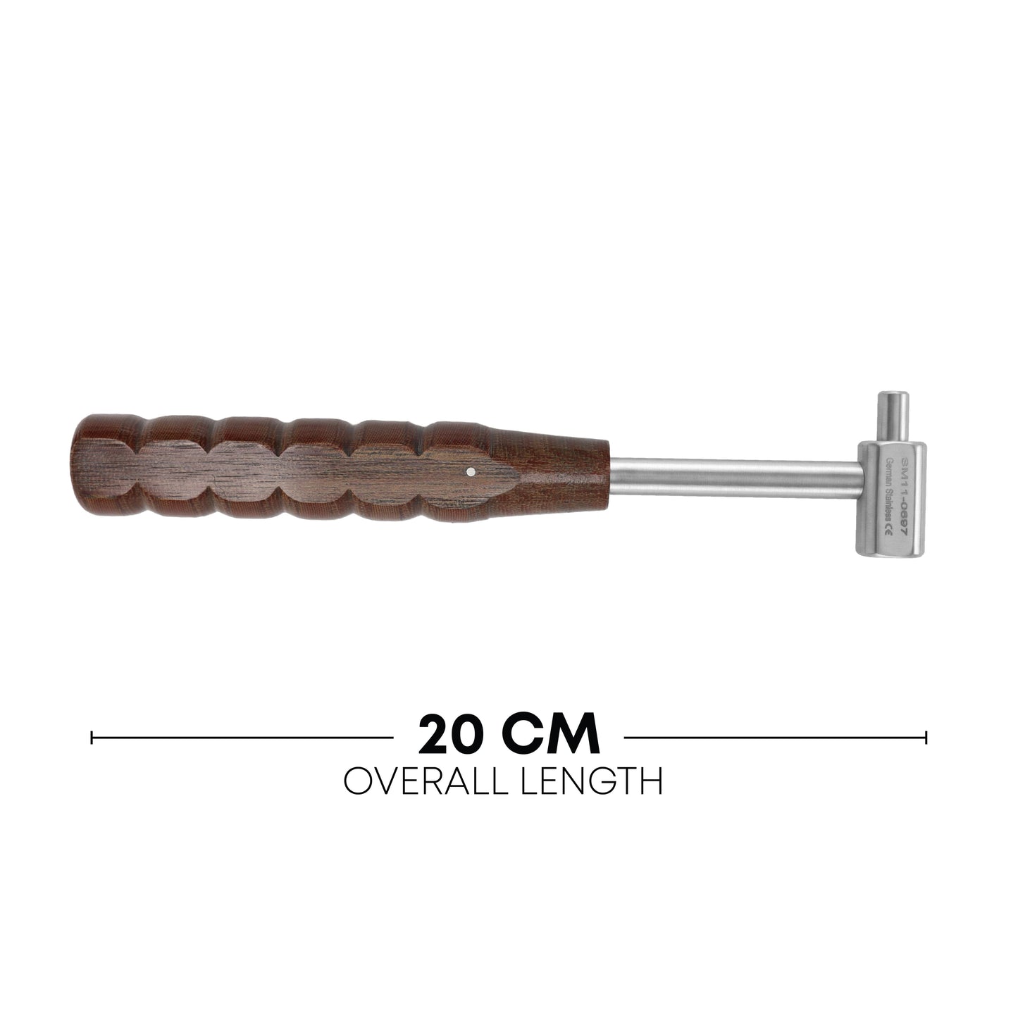 Narrow Tip Surgical Mallet 20cm 8” – 7mm Head, 170g