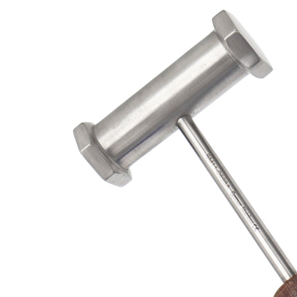 Fiber Handle Surgical Mallet 23cm (9”) 30mm Ø 12oz (340g) – Heavy Duty Orthopedic Mallet