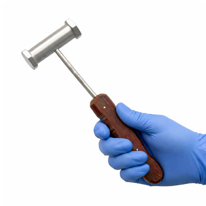 Fiber Handle Surgical Mallet 23cm (9”) 30mm Ø 12oz (340g) – Heavy Duty Orthopedic Mallet