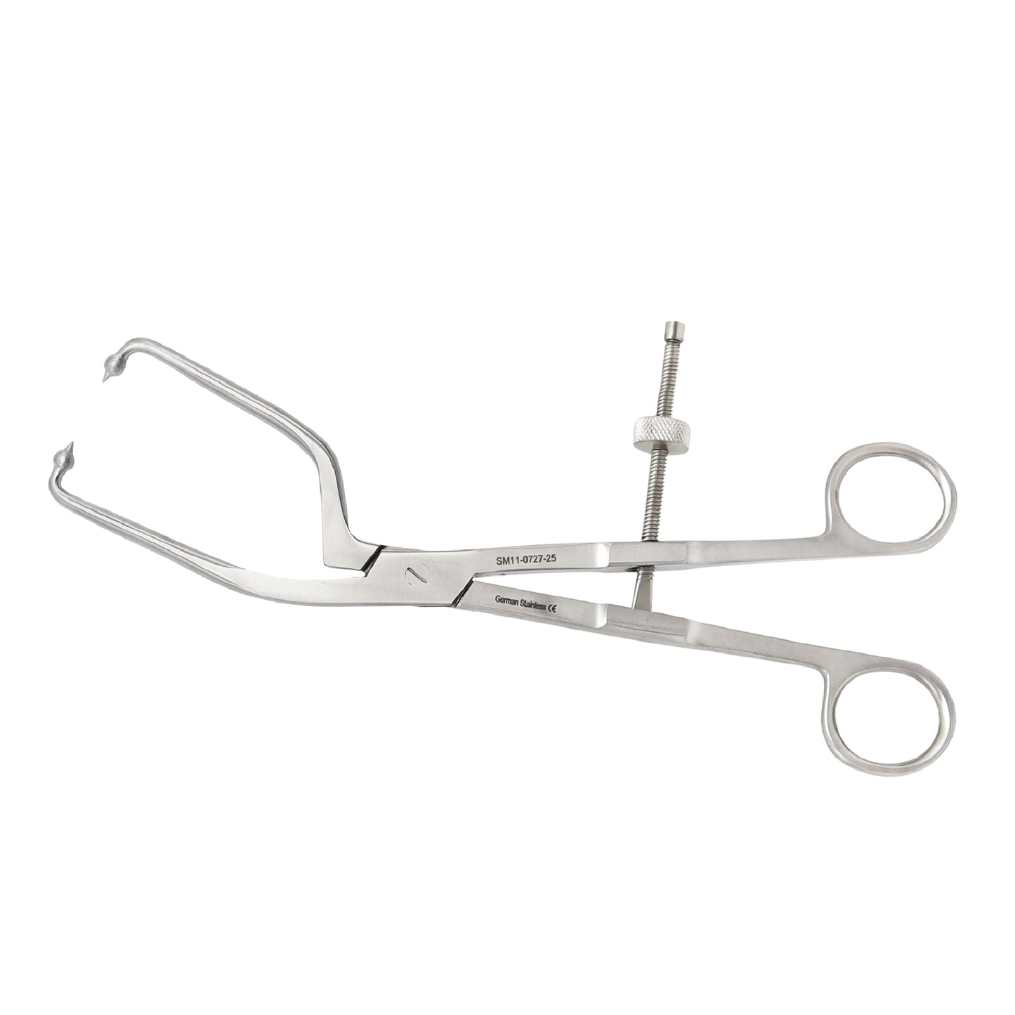 Pelvic Reduction Forceps, 24.5 cm, Long Pointed Ball Tips – German Grade Stainless Steel