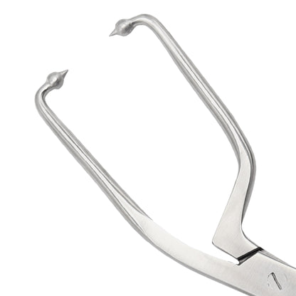 Pelvic Reduction Forceps, 24.5 cm, Long Pointed Ball Tips – German Grade Stainless Steel