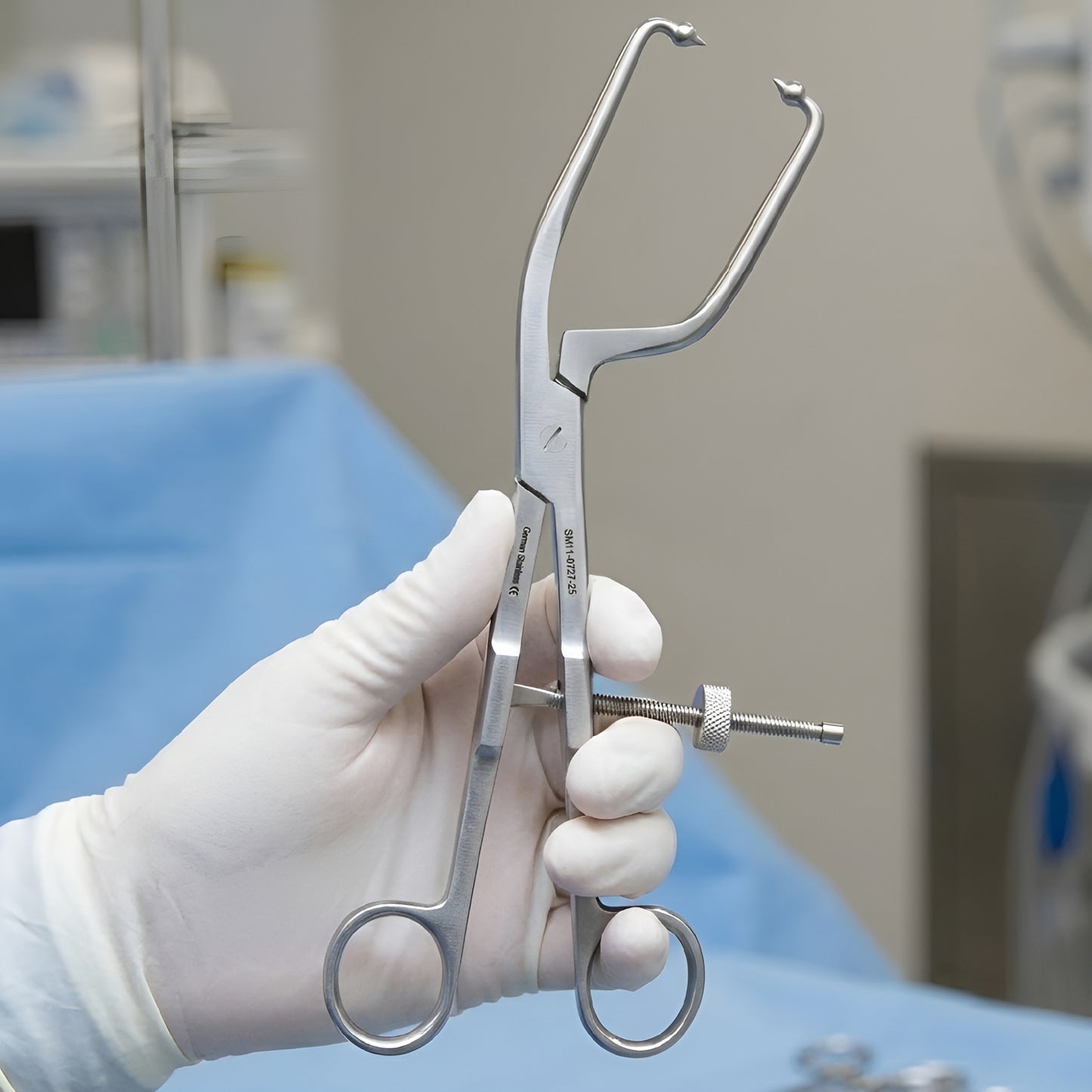 Pelvic Reduction Forceps, 24.5 cm, Long Pointed Ball Tips – German Grade Stainless Steel