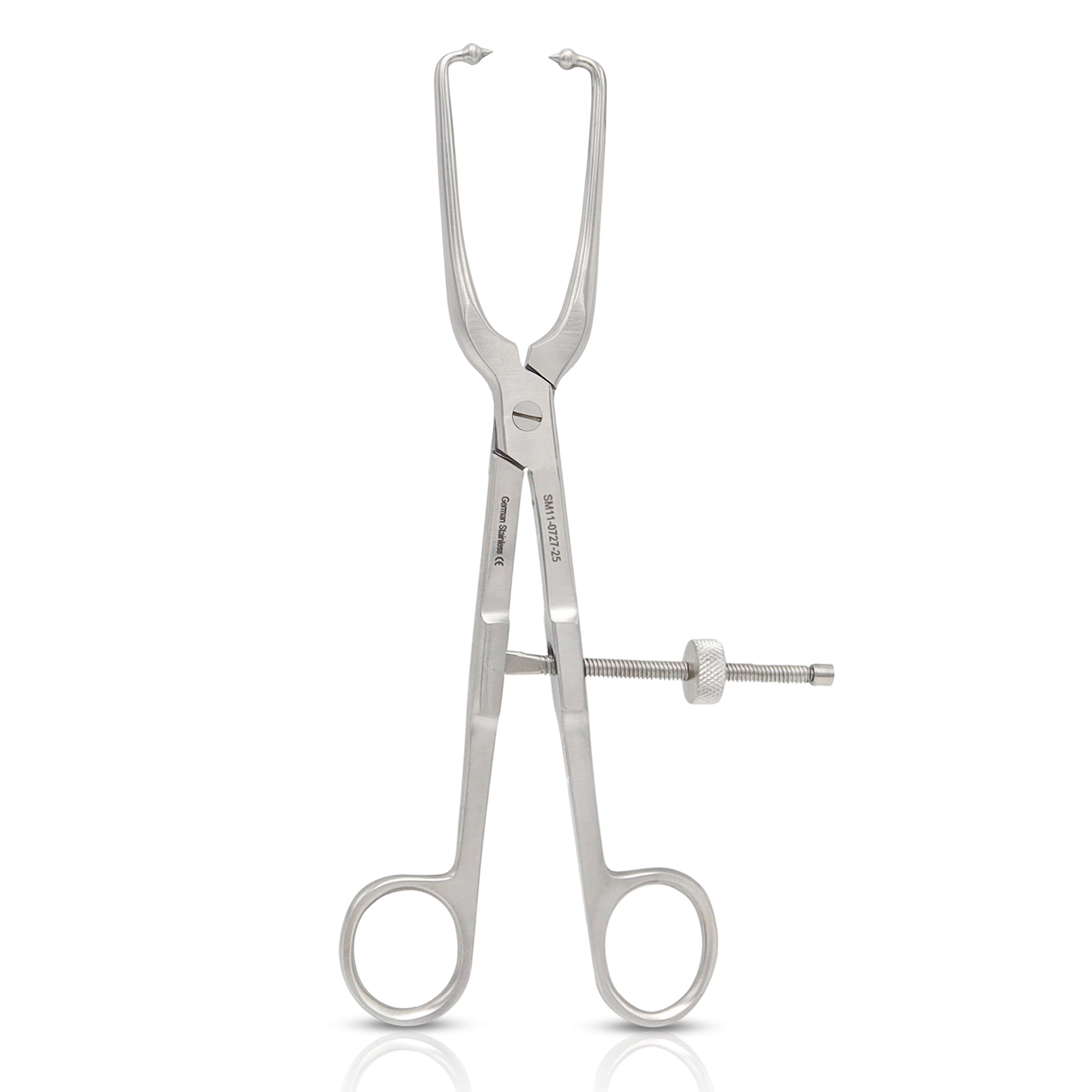 Pelvic Reduction Forceps 25cm Short Pointed Ball Tips Orthopedic Surgi