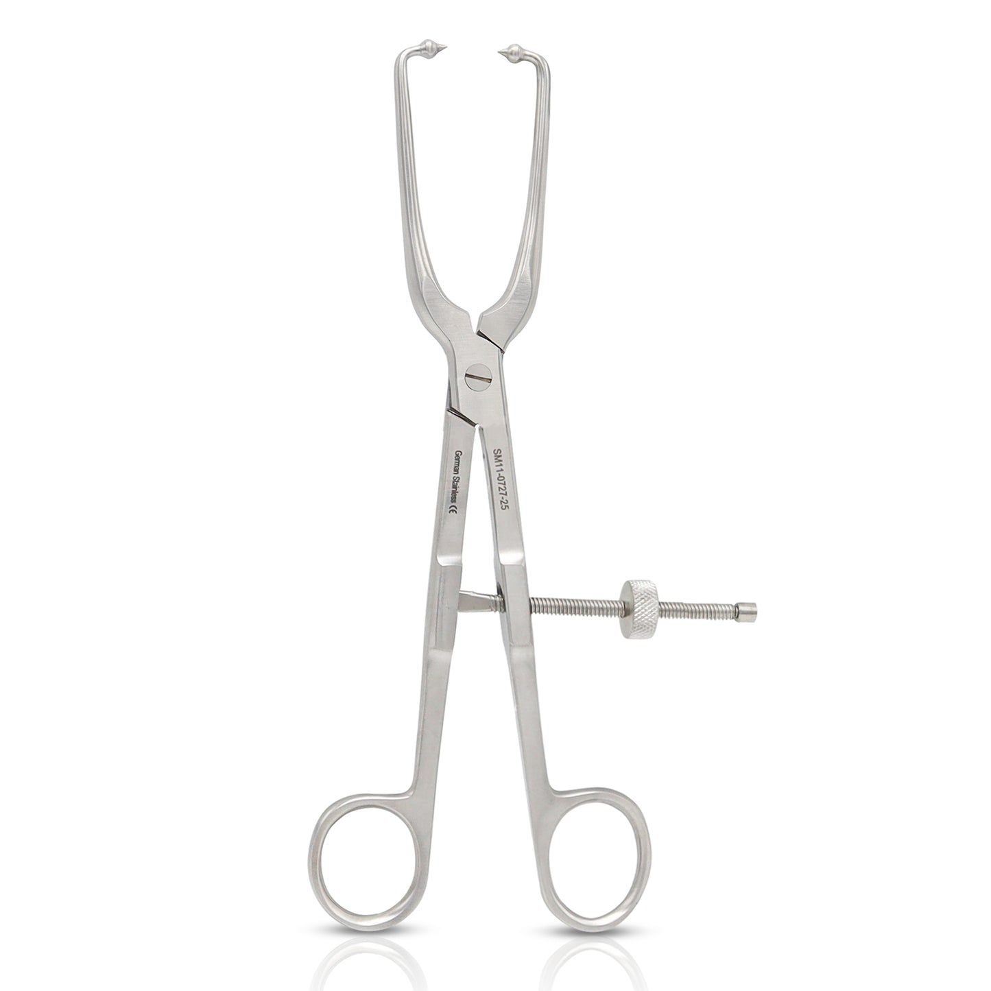 Pelvic Reduction Forceps 25cm Short Pointed Ball Tips Orthopedic Surgical Instrument