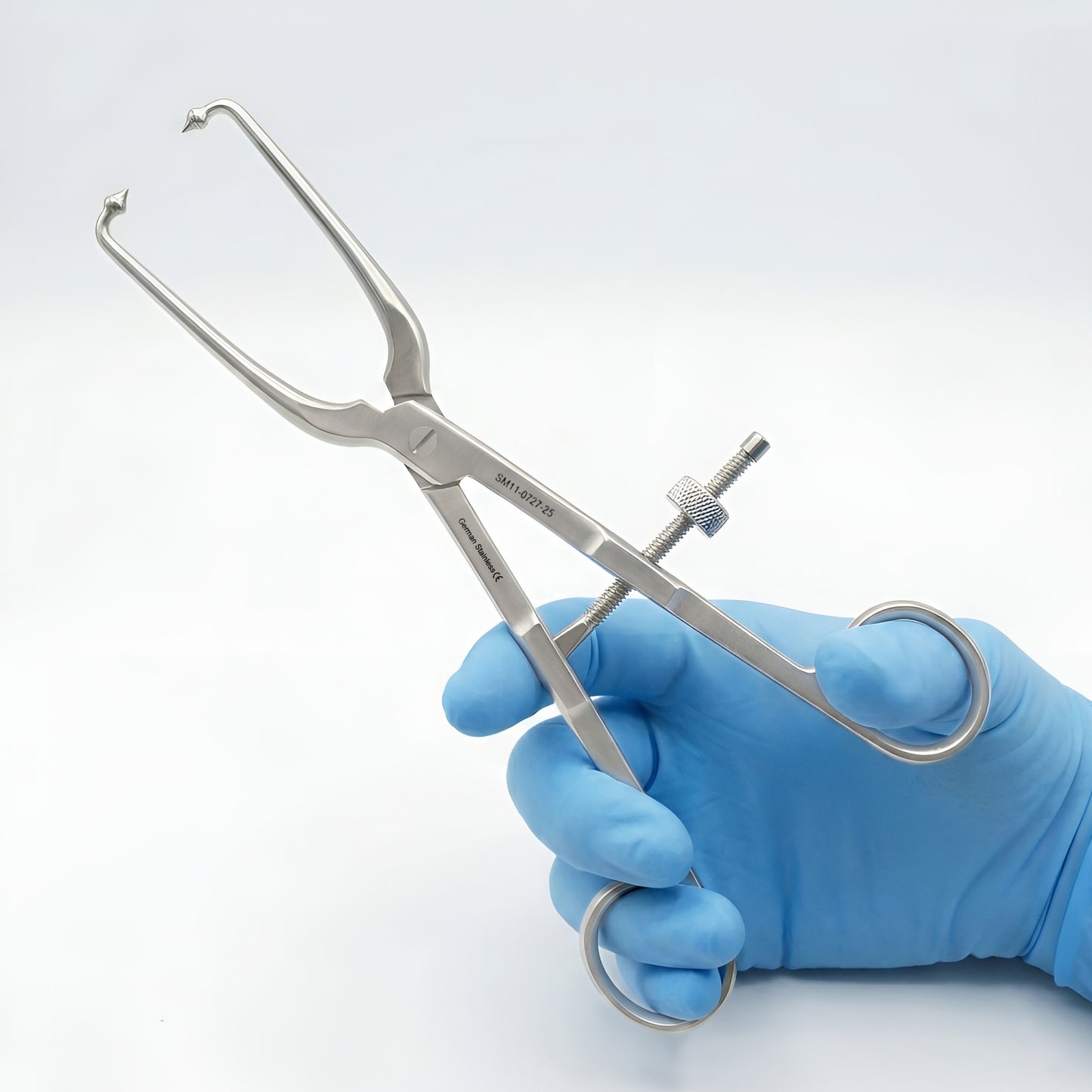 Pelvic Reduction Forceps 25cm Short Pointed Ball Tips Orthopedic Surgical Instrument