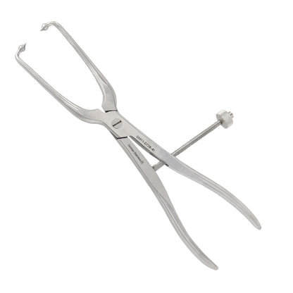 Pelvic Reduction Forceps 41cm Long Pointed Ball Tips