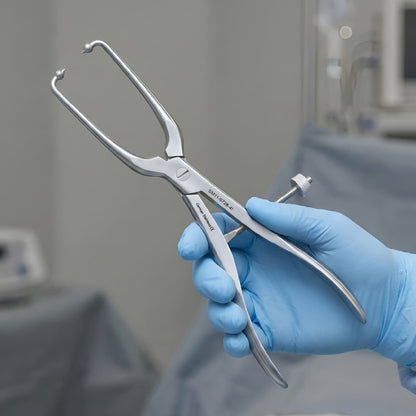 Pelvic Reduction Forceps 41cm Long Pointed Ball Tips