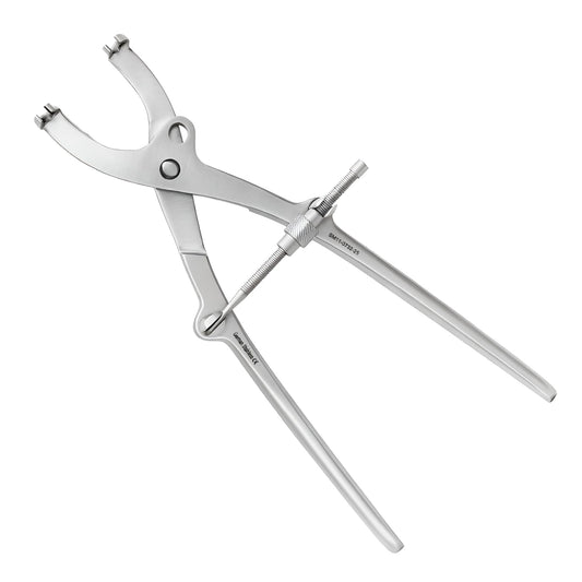 Pelvic Reduction Forceps Adjustable Jaws for Screws – 25cm