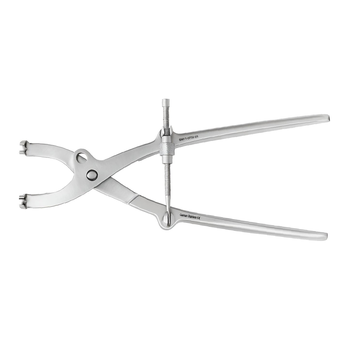 Pelvic Reduction Forceps Adjustable Jaws for Screws – 25cm