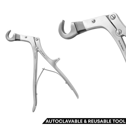 Giertz-Stille Rib Shear – 25cm / 250mm | Angled Surgical Rib Cutter