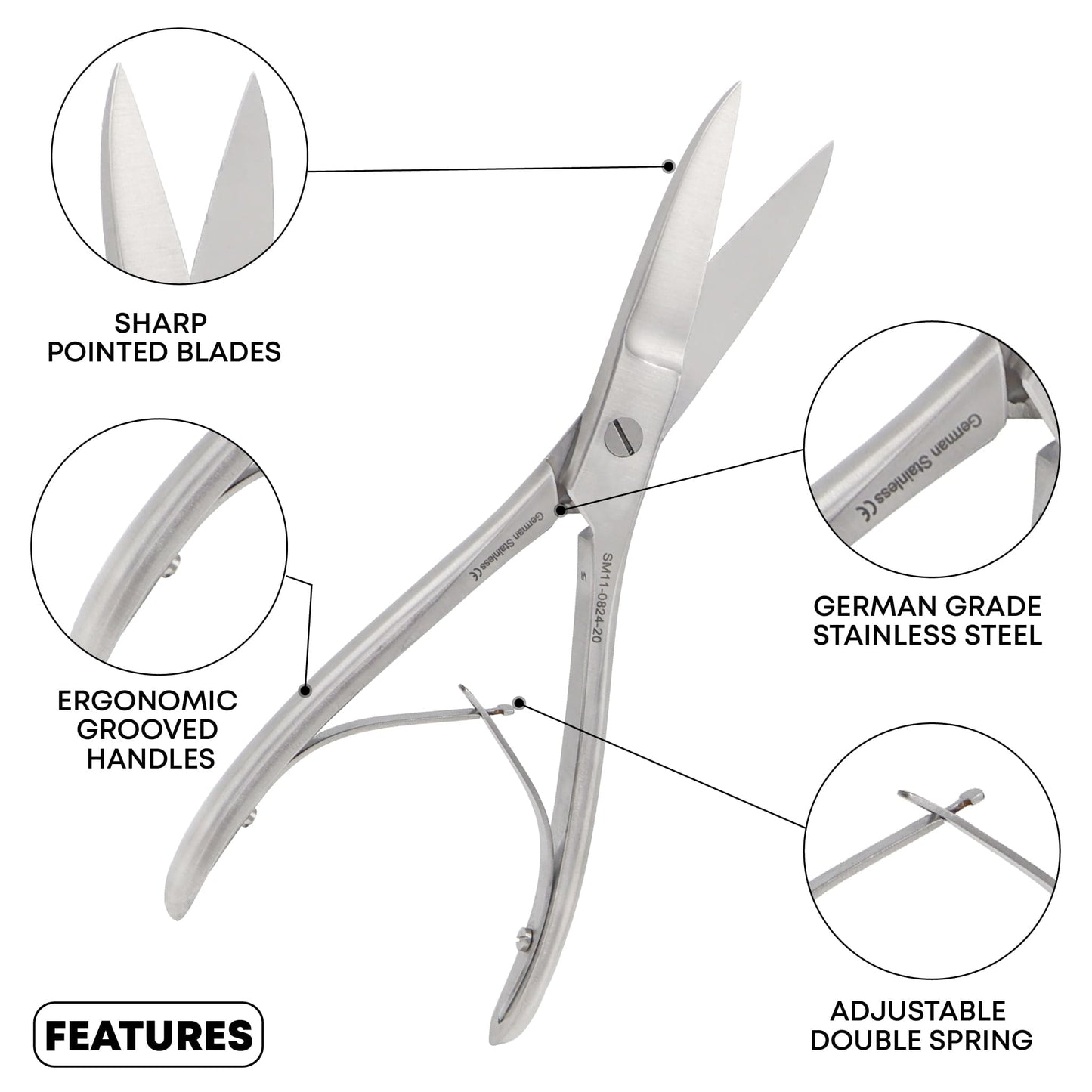 Rib Shear Double Spring 20cm