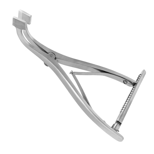 Calcaneal Spreader 18cm with Grooved Pads 15x12mm