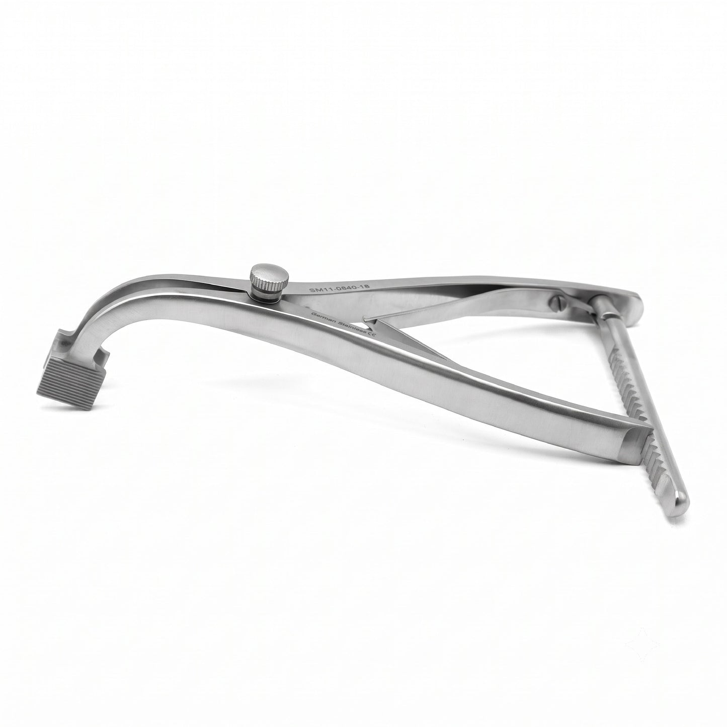 Calcaneal Spreader 18cm with Grooved Pads 15x12mm
