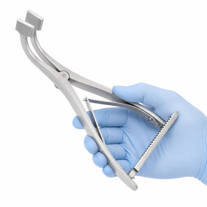 Calcaneal Spreader 18cm with Grooved Pads 15x12mm