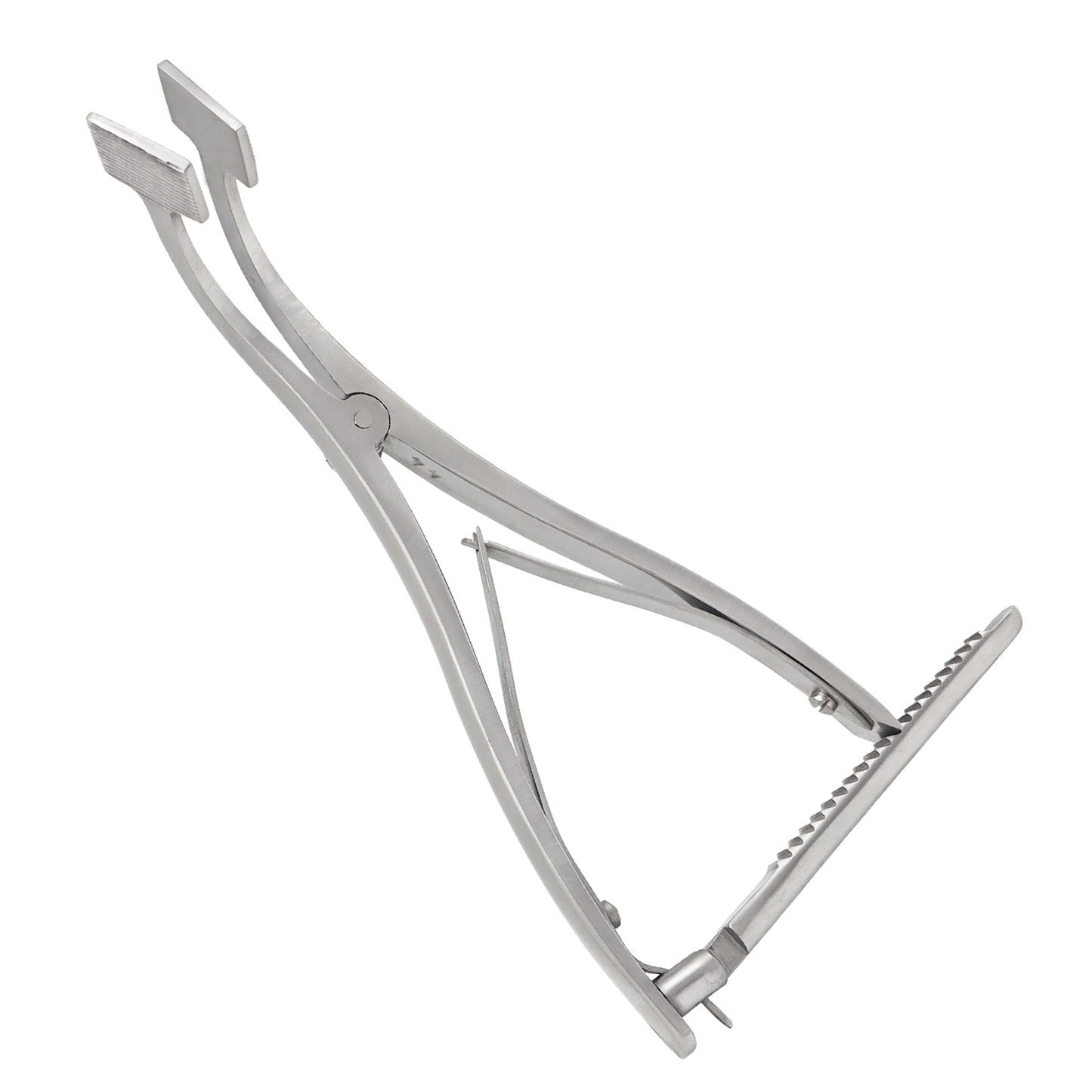 Lambardi Femoral Tibial Spreader, Small, Grooved Pads 22 × 13 mm, 18 cm