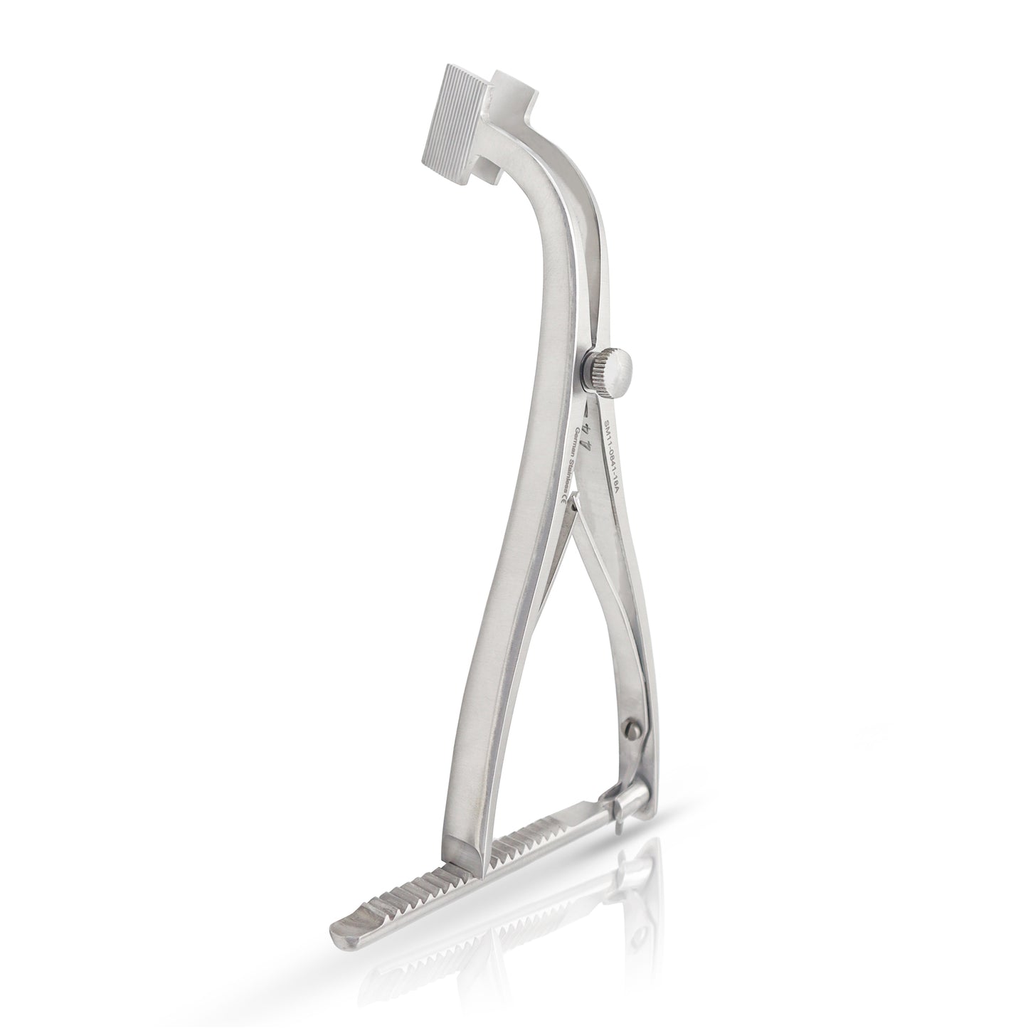 Lambardi Femoral Tibial Spreader, Small, Grooved Pads 22 × 13 mm, 18 cm