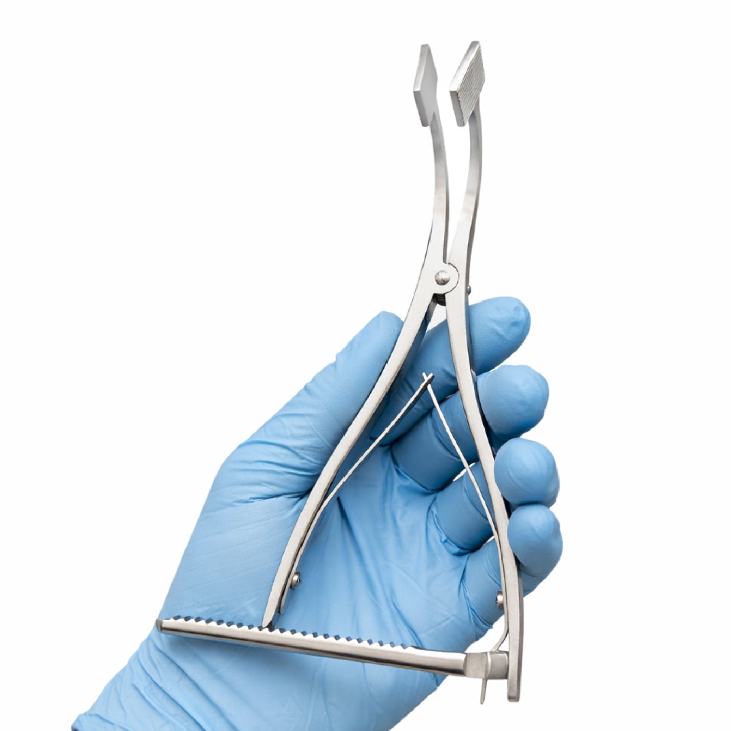 Lambardi Femoral Tibial Spreader, Small, Grooved Pads 22 × 13 mm, 18 cm