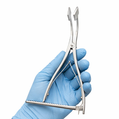 Lambardi Femoral Tibial Spreader, Small, Grooved Pads 22 × 13 mm, 18 cm