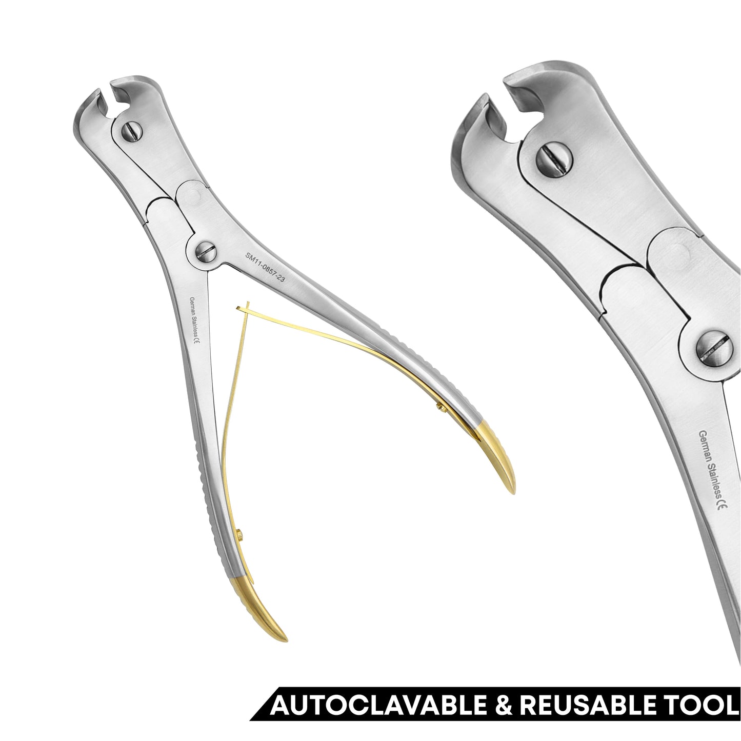 Wire Cutting Plier Gold Handle 23cm – Double Spring Orthopedic Surgical Cutter