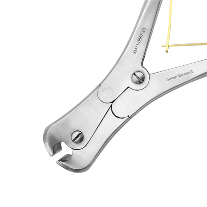 Wire Cutting Plier Gold Handle 23cm – Double Spring Orthopedic Surgical Cutter