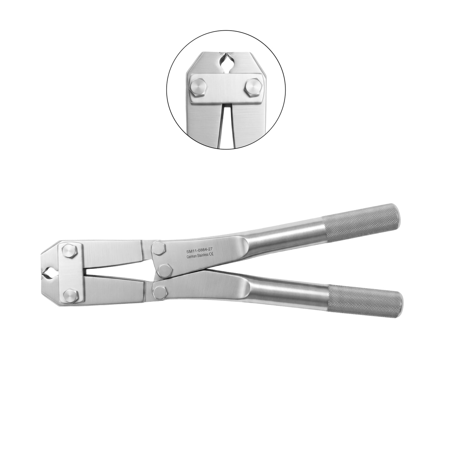 Heavy Duty Pin End Cutting Plier TC Gold 27cm | Cuts Up to 3mm