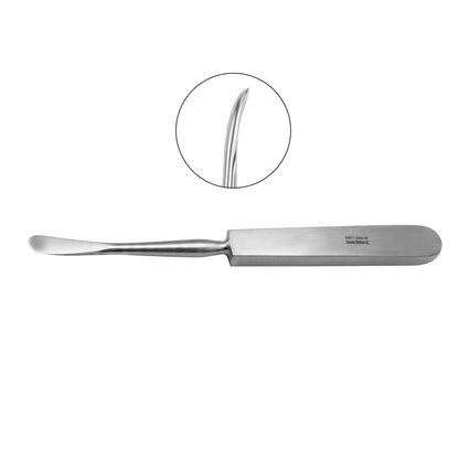 Hoen Periosteal Elevator 18cm – 8mm Straight Orthopedic Surgical Elevator