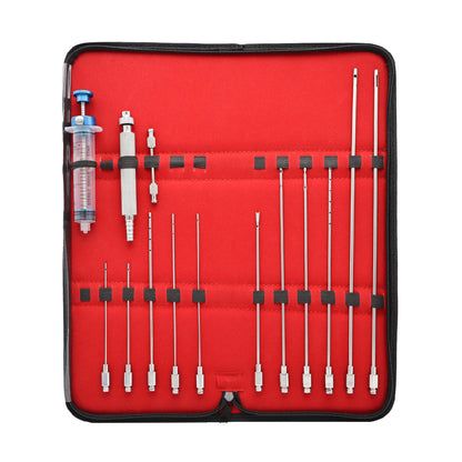 14 Pcs Liposuction Cannulas Sets