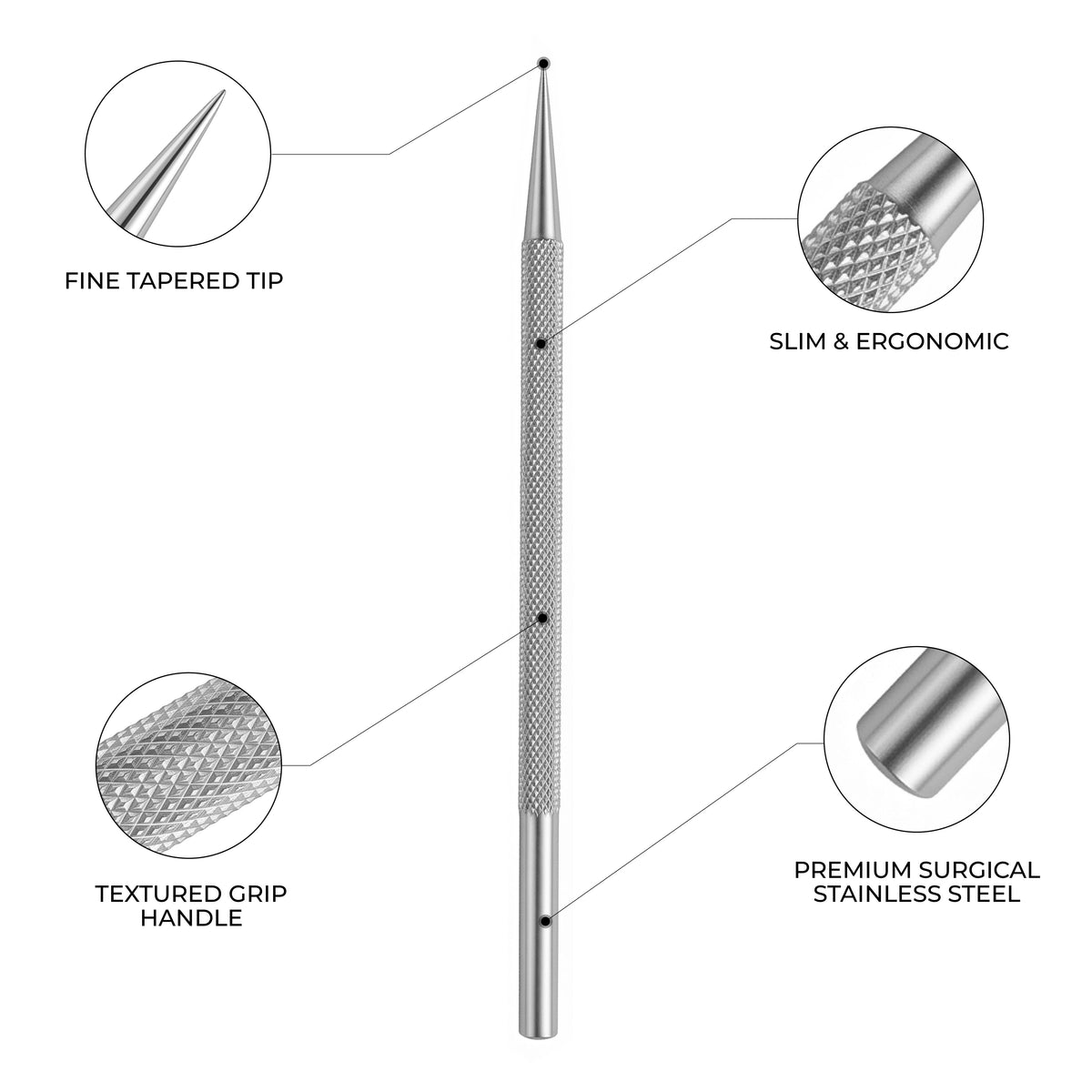 Wilder Lacrimal Dilator Size 2 – 0.44 mm Medium Taper, 100 mm