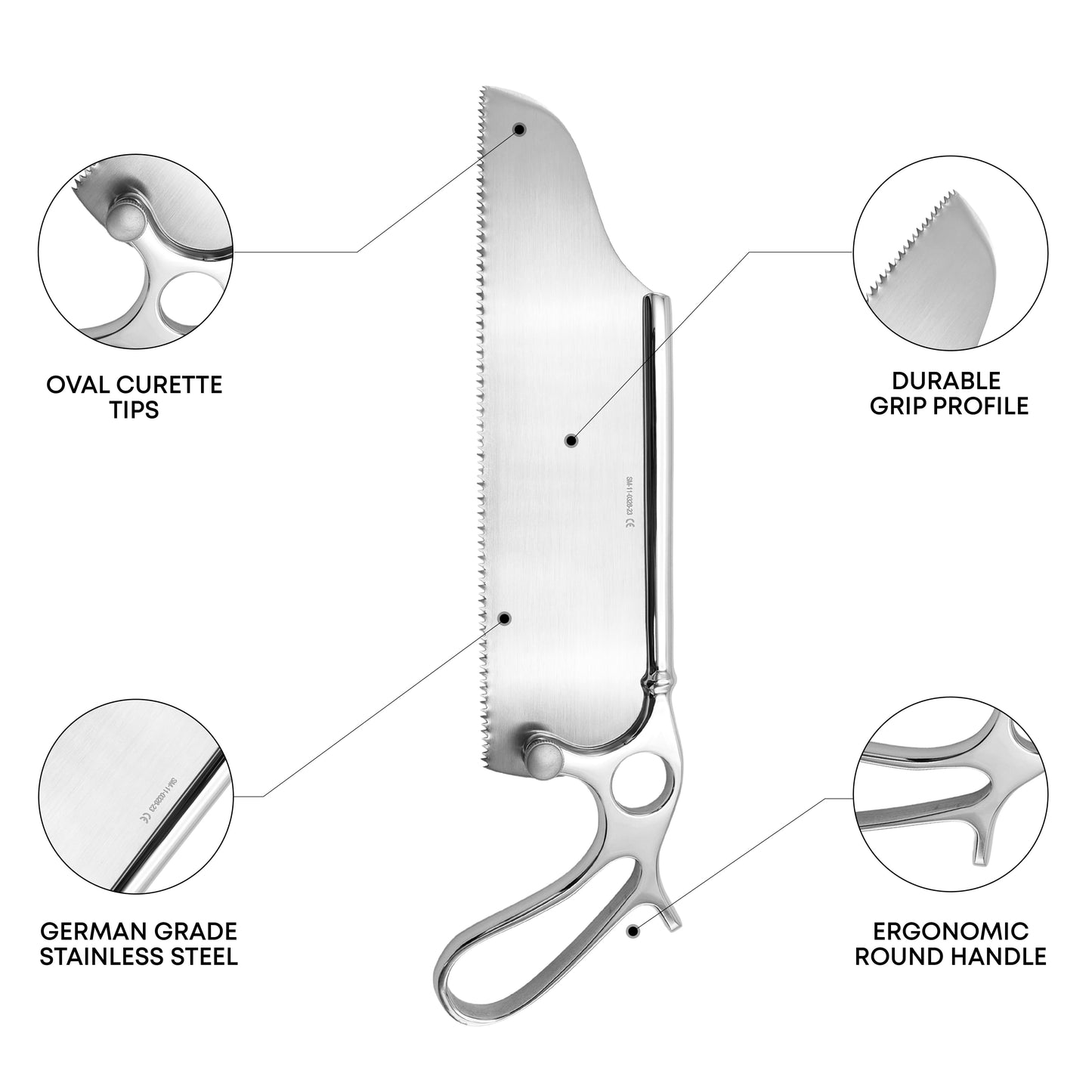 Satterlee Amputation Saw 23cm / 9" – Orthopedic Bone Saw