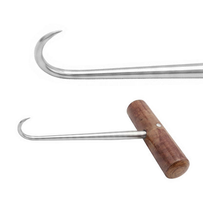 Bone Hook T Fiber Handle 14cm – 20mm Deep Orthopedic Surgical Hook